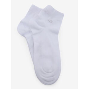 Calvin Klein pánské bílé ponožky 2 pack - L (10)